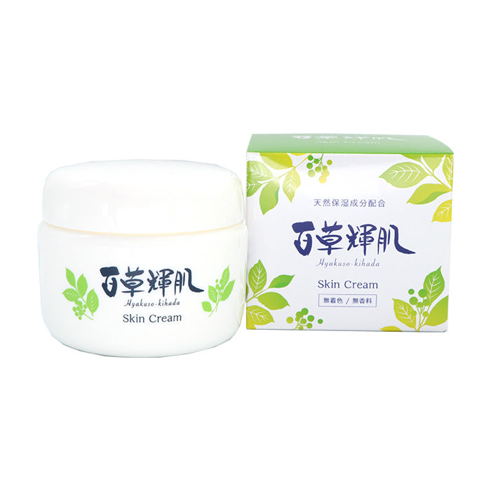 スキンクリーム百草輝肌｜乾燥肌に｜和漢生薬配合の保湿クリーム【公式