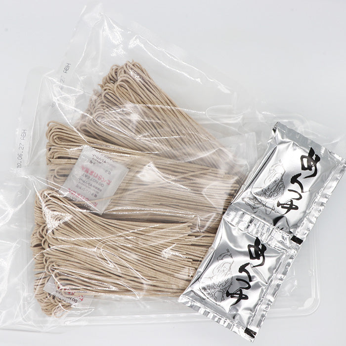 信州のおいしい生そば　つゆ付き